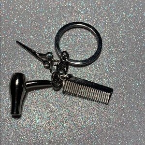 Darling hair salons key chain